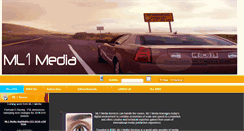 Desktop Screenshot of ml1media.com